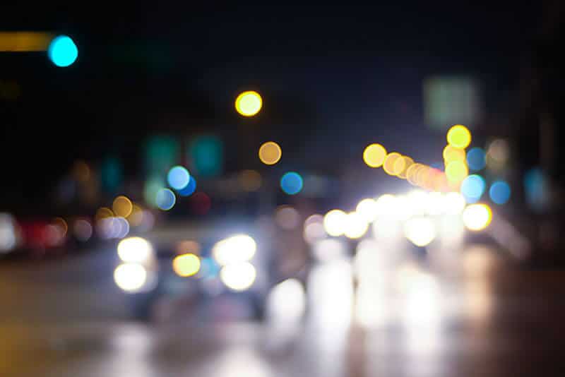 Trouble seeing at night cataract symptom