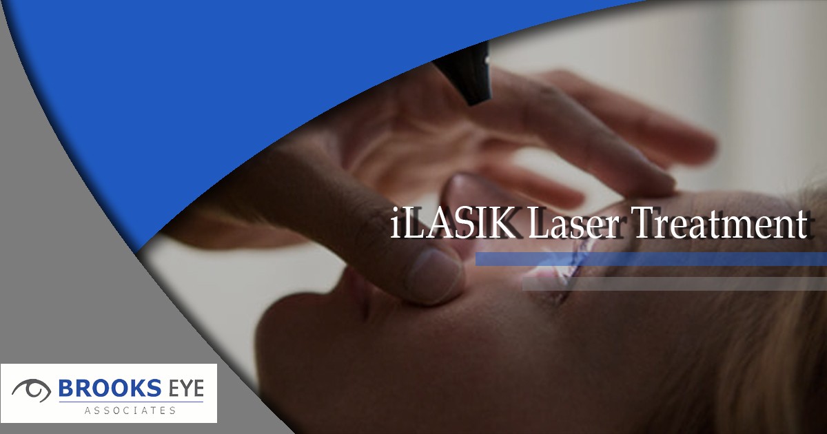 iLASIK Laser Treatment CustomVue WaveFront Brooks Eye Associates
